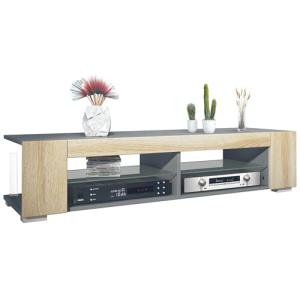 Vladon Mueble de TV Movie, Mueble de TV con 4 Compartimento…