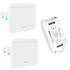 Tedeligo Kit Interruptor Luces inalambrico, Transmisor De I…