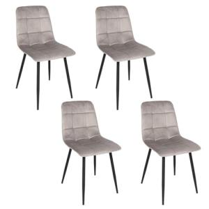 HOME DECO FACTORY, HD0328 - Juego de 4 sillas Modelo Matéo…