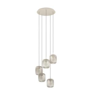 EGLO Romazzina Lámpara colgante Cluster con 5 luces, ideal…