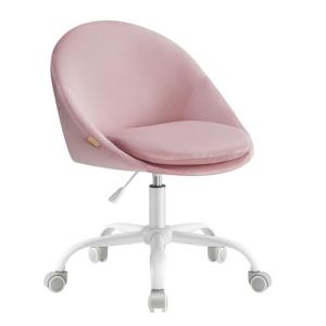 SONGMICS Silla de Oficina en Casa, Silla Giratoria de Terci…