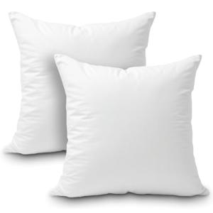ForenTex Relleno Cojín 60x60 cm (Pack 2), Fibra Virgen Sili…