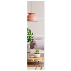 RLAVBL Espejo de Pared de Cristal, Espejos sin Marco de 4 P…