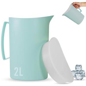 Jarra Agua Plastico Premium 2l - Libre de Bpa, Multifuncion…