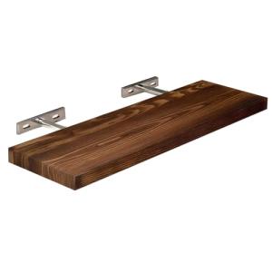 SolidRobust–Estantería de Madera Natural Maciza–Estante Flo…