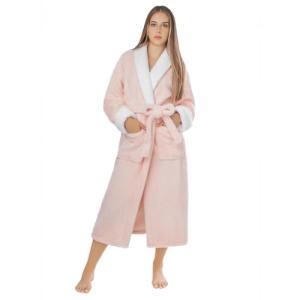 LEBENGOOD Bata Mujer Invierno - Albornoz Mujer Forro Polar,…