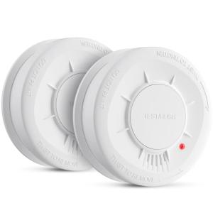 LIORQUE Detector de Humo, Alarma de Humo con Sensor de 10 A…