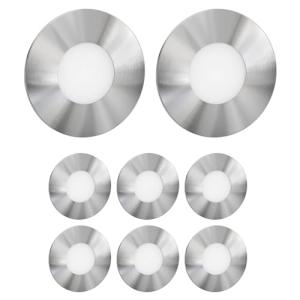 ledscom.de 8 LED luz de escalera/plafón empotrado FEX para…