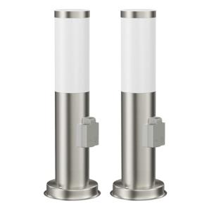ledscom.de 2 pzas. luz de bolardo PORU con casquillo para e…