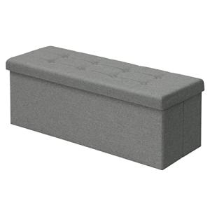 WOLTU Taburete con Espacio de Almacenamiento Caja de Tapa e…