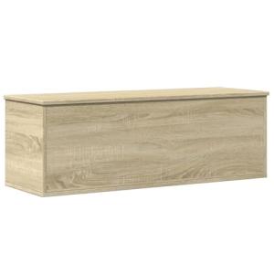 vidaXL Caja de almacenaje Madera ingeniería Roble Sonoma 10…