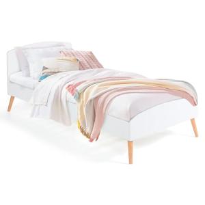 IDMarket – Cama individual escandinava 90x190 CM Soren Made…