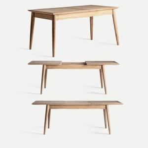 HABITMOBEL Mesa Comedor Extensible Osirim de 160x80x75cm Co…