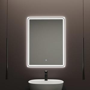 Baikal Espejo de Baño Rectangular | 60x80cm | Retroiluminad…