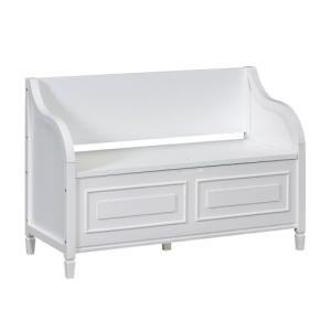 Banco de almacenamiento de madera maciza para dormitorio y…