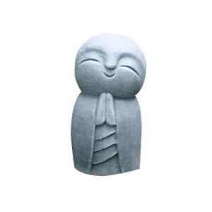 WANAONE Estatua de oración de los monjes Jizo sonrientes, a…