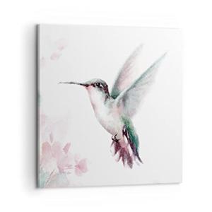 ARTTOR Lienzos decorativos Colibrí Acuarela Luz Cuadro Sobr…