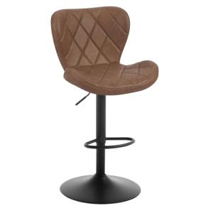 WOLTU Taburete de Bar, Taburete Cocina Giratorio con Respal…