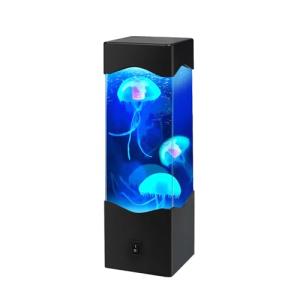 BrightWish Lámpara Medusa LED RGB - Lámpara de Mesa con 16…