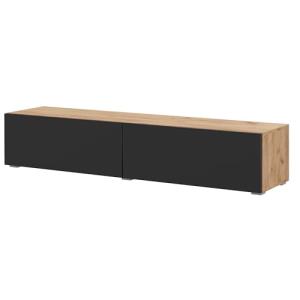 Planetmöbel Mueble de TV de 160 cm de Roble Dorado/Antracit…