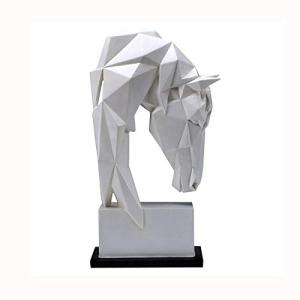 JJSPP Simplicity - Estatuas geométricas de cabeza de caball…