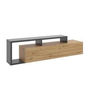 DEKIT GRUPO RIMOBEL KRAM Mueble de TV bajo, Melamina, Grafi…