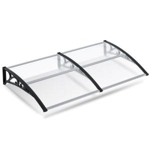 Sonnewelt Marquesina para puerta de entrada de aluminio y p…