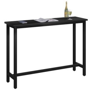 WOLTU Mesa de Bar de Bistro de Comedor con Estructura de Me…