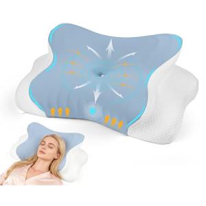 Dreamhigh® Almohada Ergonómica 2 en 1, Alivio Efectivo del…