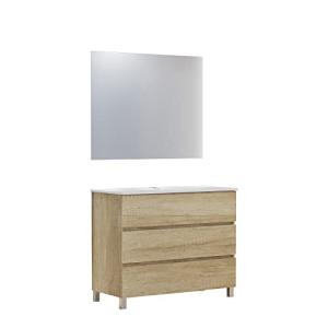 Baikal Conjunto de Mueble de Baño Neo con Espejo Luna Lisa,…