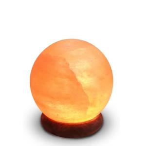 Lámpara USB de cristal de sal de Himalaya natural esfera –…