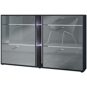 Vladon Zapatero con Solapas Today 155,5 x 95 x 28 cm, con i…