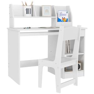 ZONEKIZ Juego de Escritorio y Silla para Niños de  5 Años P…