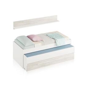 duehome | Cama Nido Juvenil, 2 Camas   Cajon   Estante, Cam…