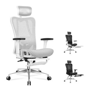 ALFORDSON Silla de Oficina Ergonómica de Malla con Reposabr…