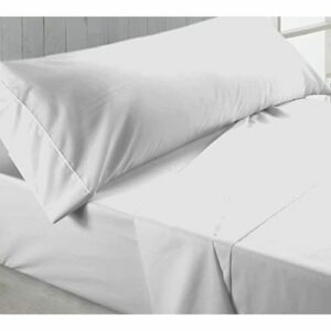 LEBENGOOD Sábanas 90x190/200 - Juego Sábanas Blancas 3 Piez…