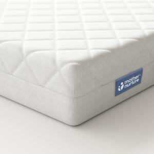 Colchón de Viaje para Cuna (95 cm x 65 cm) Blanco Blanco Ta…