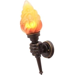 Apliques pared Lampara pared Lámpara De Pared De Metal Indu…