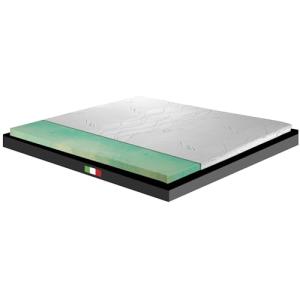GEEMMA - Topper Colchón Ortopédico 180 x 190 cm, Funda de C…