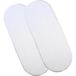 BabyPrem Bebé 2 Sábanas Bajeras de Algodón Moisés Cuna Capa…