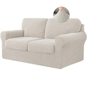 Juegos de Fundas Elásticas para Sofá con Respaldos Separado…