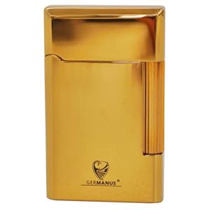 GERMANUS Mechero de metal sólido en oro para velas, chapado…