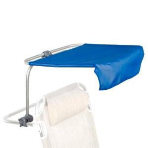 AKTIVE Parasol para silla de playa plegable, Inclinable y c…
