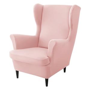 Sillón Sillón Moderno de Seda Leche con Cojín Conjunto de 2…