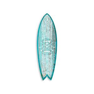 DECLINA, tabla de surf decorativa, impresión sobre alu-dibo…