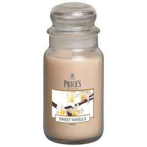 Price's - Vela en tarro grande Sweet Vanilla – Dulce, delic…