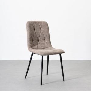 LOLAhome - Silla de Comedor o Cocina Lina Rombos marrón Tau…