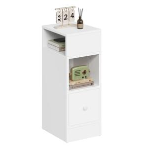 EUGAD Mesita de Noche con 2 Compartimentos y 1 Cajón, 25x30…