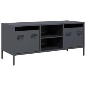 vidaXL Mueble de TV Acero Laminado en frío Antracita 101,5x…