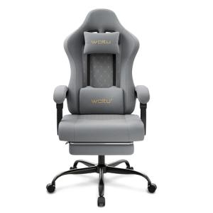 WOLTU Silla Gaming Ergonómica, Silla Oficina con Soporte Lu…